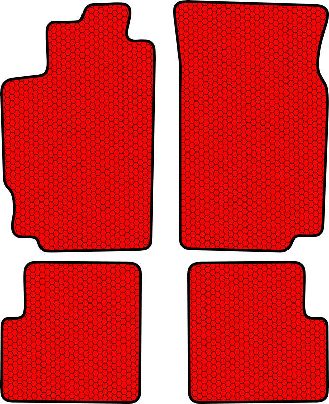 Купить запчасть SDS EXCLUSIVE - KSP12796RD Коврики в салон красные Peugeot 106 - Хэтчбек(5дв.) 1996-2003 "EVA-style"