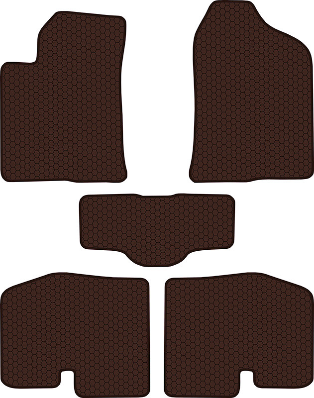 Купить запчасть SDS EXCLUSIVE - KSL30208BR Коврики в салон коричневые Lifan Solano sedan 2008- "EVA-style"