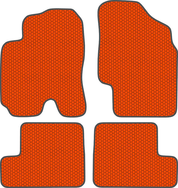 Купить запчасть SDS EXCLUSIVE - KST21900OR Коврики в салон оранжевые Toyota RAV 4 II (XA20) Внедорожник(5дв.) 2000-2005 "EVA-style"