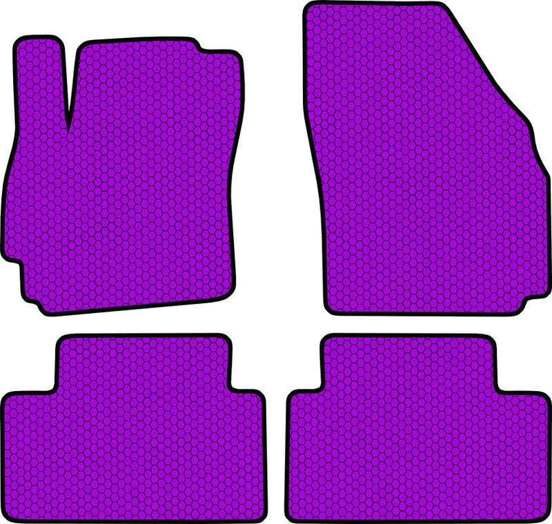 Купить запчасть SDS EXCLUSIVE - KSM20405PR Коврики в салон фиолетовые Mazda 5 I (CR) Минивэн, 5дв. 2005-2010 "EVA-style"