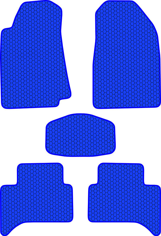 Купить запчасть SDS EXCLUSIVE - KSC32612BL Коврики в салон синие Chevrolet Trailblazer II Внедорожник(5дв.) 2012- "EVA-style"