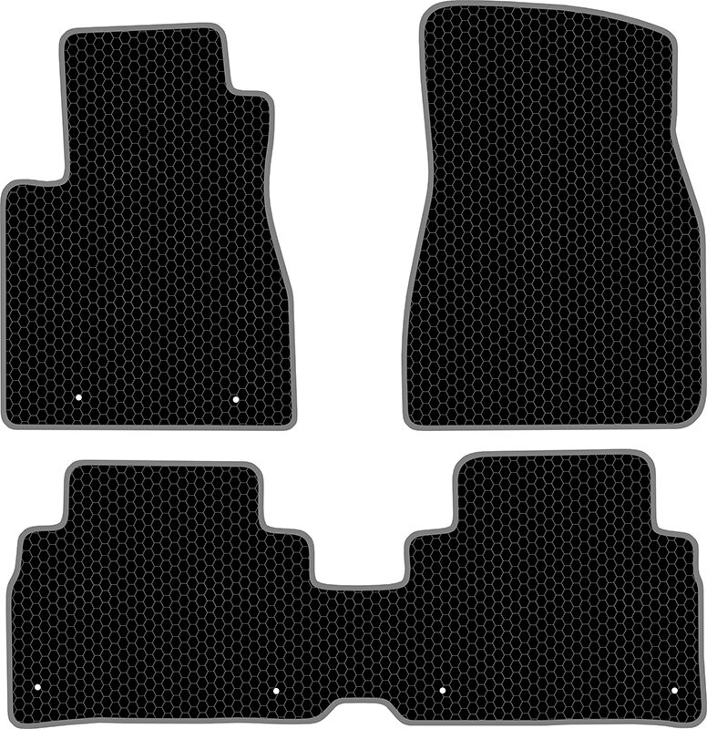 Купить запчасть SDS EXCLUSIVE - KSL20103BK Коврики в салон черные Lexus RХ II Внедорожник(5дв.) 2003- "EVA-style"