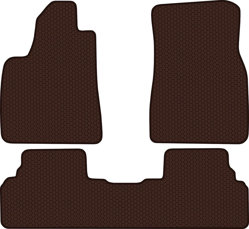 Купить запчасть SDS EXCLUSIVE - KSL21215BR Коврики в салон коричневые Lexus RХ IV Внедорожник(5дв.) 2015- "EVA-style"