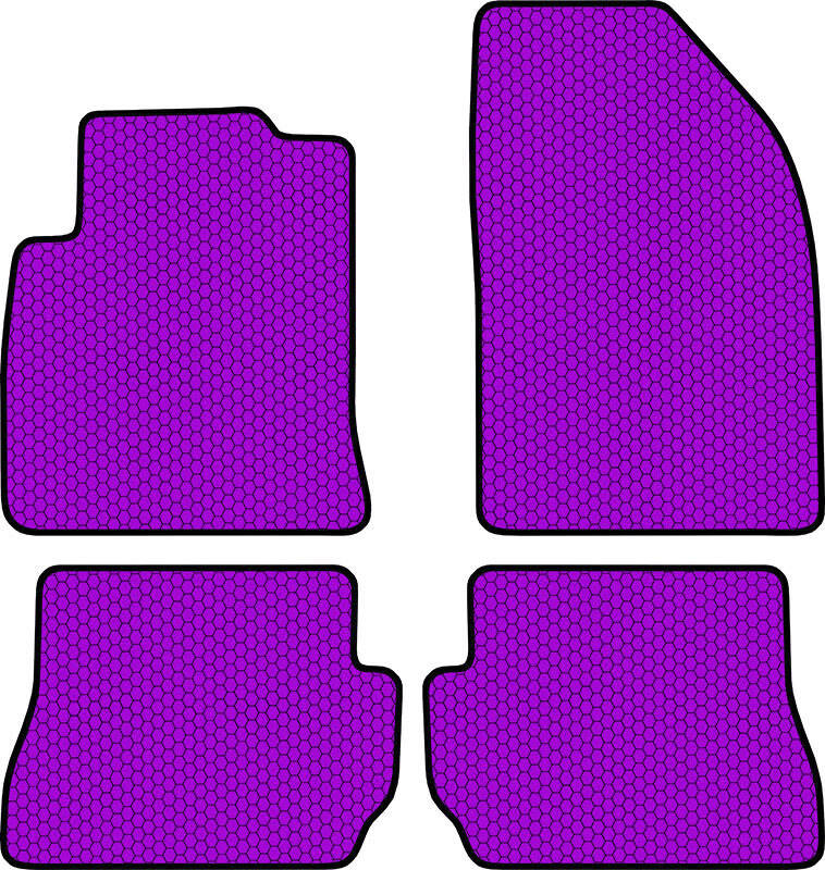 Купить запчасть SDS EXCLUSIVE - KSF30302PR Коврики в салон фиолетовые Ford Fiesta V Хэтчбек, 5дв. 2002-2008 "EVA-style"