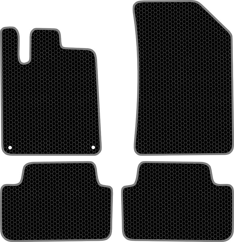Купить запчасть SDS EXCLUSIVE - KSP10804BK Коврики в салон черные Peugeot 407 - Седан 2004-2011 "EVA-style"