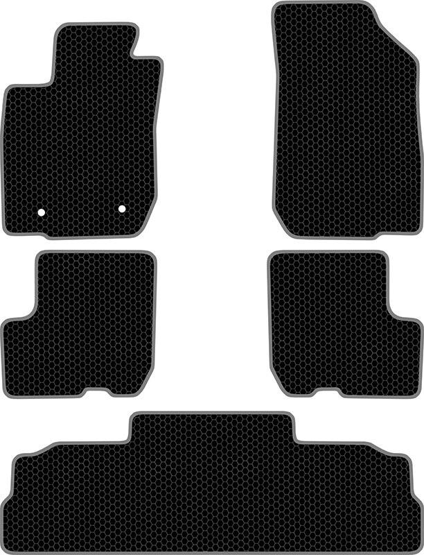 Купить запчасть SDS EXCLUSIVE - KSV0029BK Коврики в салон черные ВАЗ (LADA) Ларгус (4601) - Универсал 2012- "EVA-style"