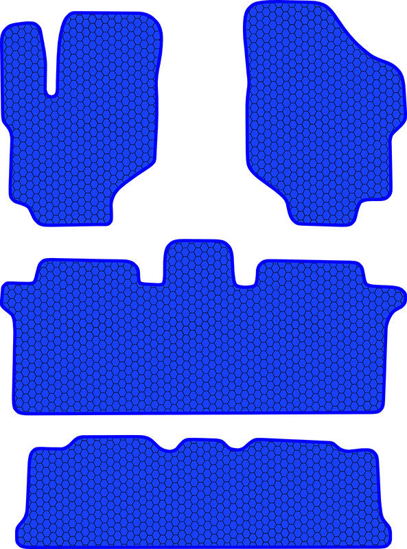 Купить запчасть SDS EXCLUSIVE - KSH21599BL Коврики в салон синие Hyundai Trajet - Минивэн(5дв.) 1999-2008 "EVA-style"