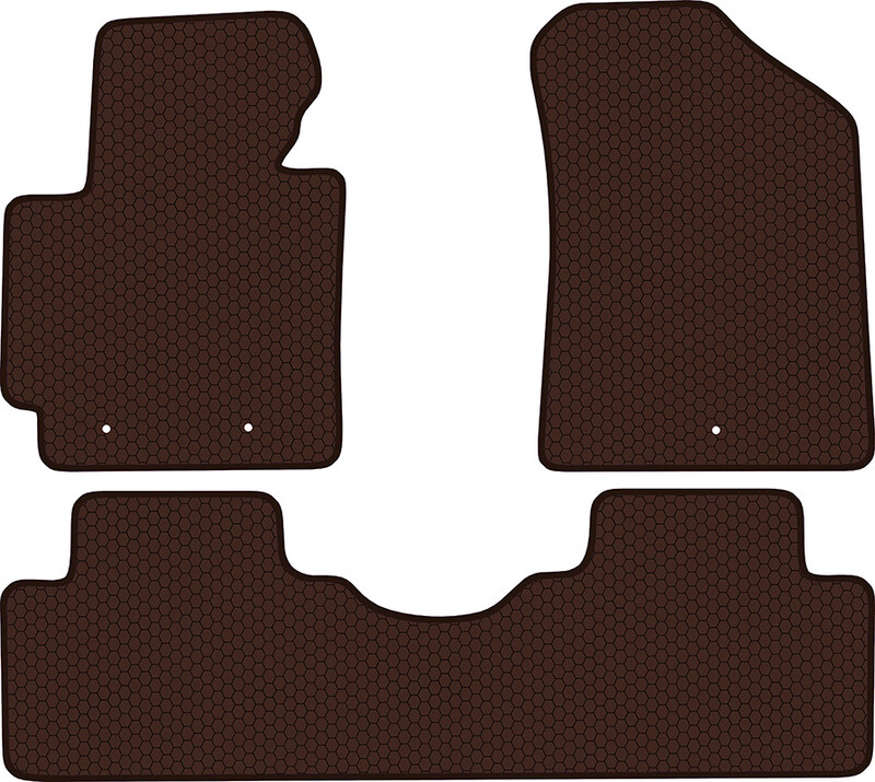 Купить запчасть SDS EXCLUSIVE - KSK13913BR Коврики в салон коричневые Kia Soul II Хэтчбек(5дв.) 2013- "EVA-style"