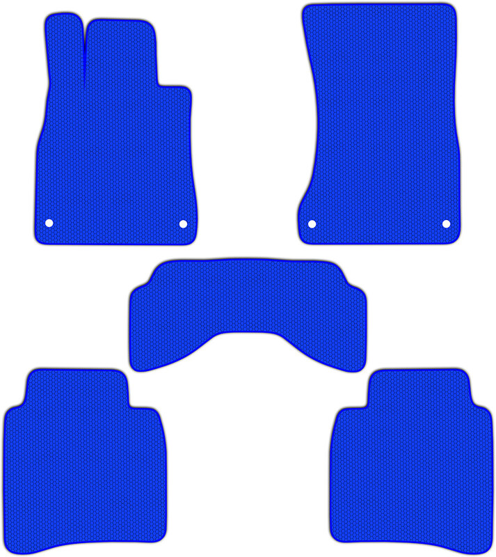 Купить запчасть SDS EXCLUSIVE - KSH24313BL Коврики в салон синие Hyundai Grand Santa Fe III Внедорожник(5дв.) 2012- "EVA-style"