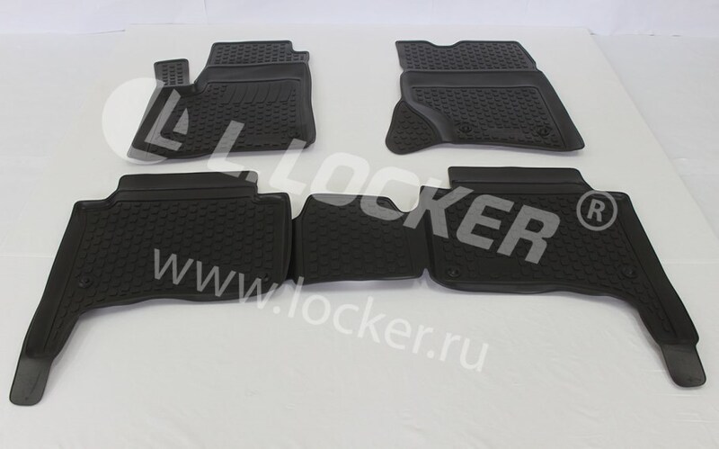 Купить запчасть L.LOCKER - 0201070101 Коврики для салона L.Locker для Volkswagen Touareg