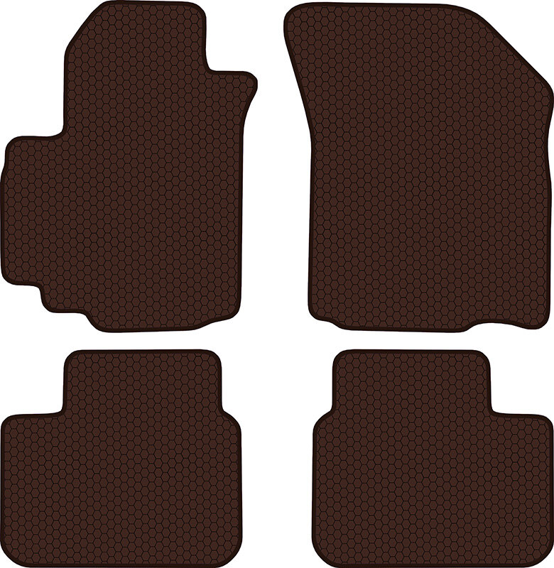 Купить запчасть SDS EXCLUSIVE - KSS50706BR Коврики в салон коричневые Suzuki SХ4 I Хэтчбек(5дв.) 2006-2014 "EVA-style"