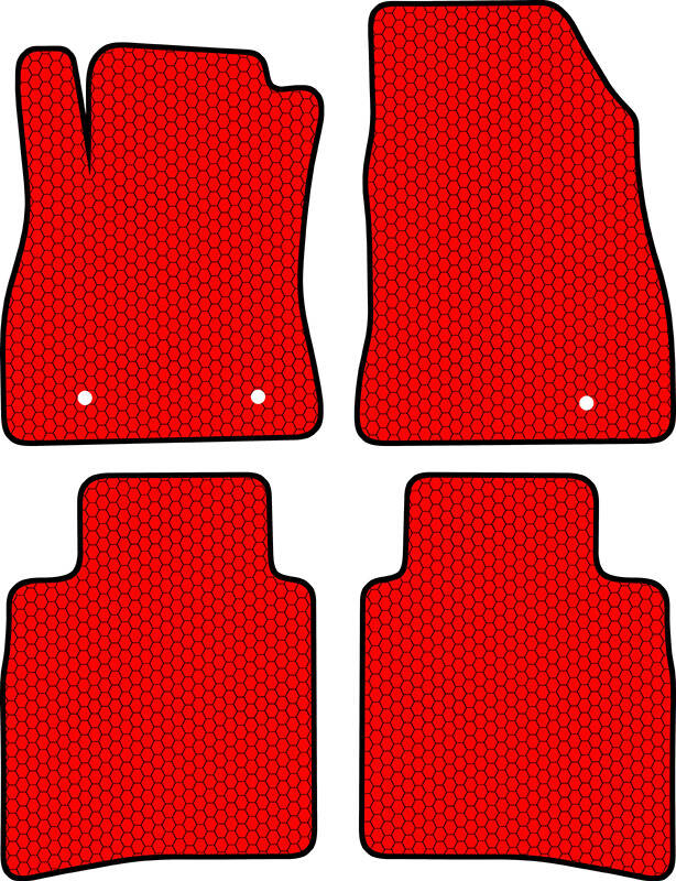Купить запчасть SDS EXCLUSIVE - KSN15014RD Коврики в салон красные Nissan Sentra VII (B17) Седан 2014- "EVA-style"