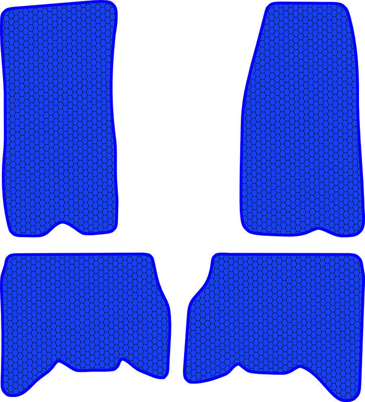 Купить запчасть SDS EXCLUSIVE - KSJ10391BL Коврики в салон синие JEEP Grand Cherokee I (ZJ) Внедорожник(5дв.) 1991-1999 "EVA-style"