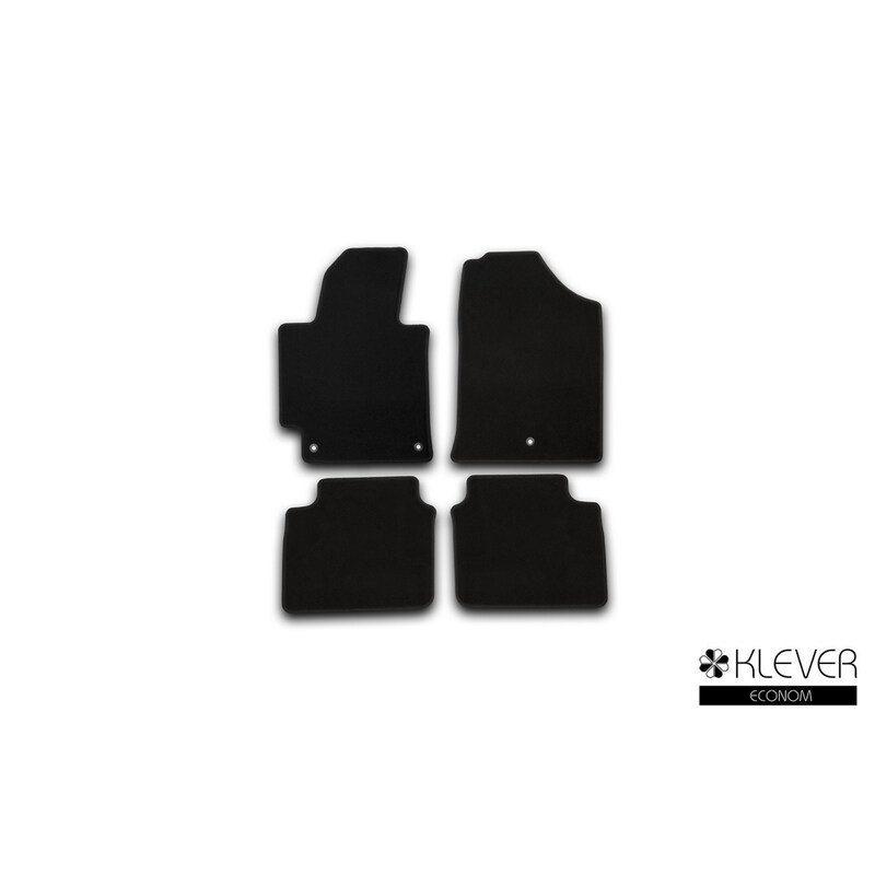 Купить запчасть KLEVER - KVR01205601200K Коврики в салон Klever для Hyundai Elantra