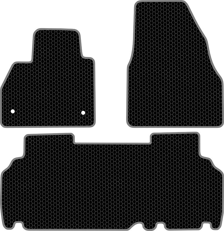 Купить запчасть SDS EXCLUSIVE - KSR12409BK Коврики в салон черные Renault Kangoo II Минивэн(5дв.) 2009- "EVA-style"