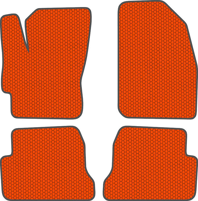 Купить запчасть SDS EXCLUSIVE - KSM20203OR Коврики в салон оранжевые Mazda 3 I Хэтчбек(5дв.) 2003-2008 "EVA-style"