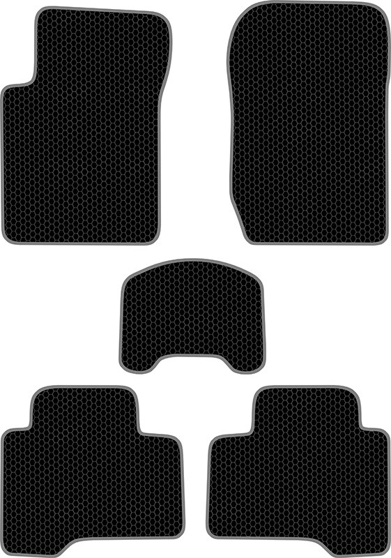 Купить запчасть SDS EXCLUSIVE - KSS50205BK Коврики в салон черные Suzuki Grand Vitara III Внедорожник(5дв.) 2005-2012 "EVA-style"