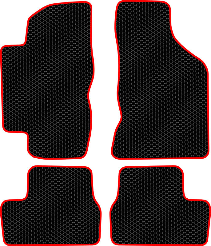 Купить запчасть SDS EXCLUSIVE - KSV0024BKR Коврики в салон черные с красным кантом ВАЗ (LADA) ВАЗ-2190 (Гранта) - Седан 2011- "EVA-style"
