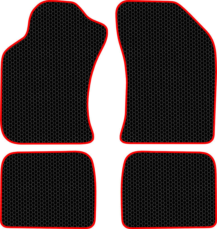 Купить запчасть SDS EXCLUSIVE - KSN17994BKR Коврики в салон черные с красным кантом Nissan Maxima IV (A32) Седан 1994-2000 "EVA-style"