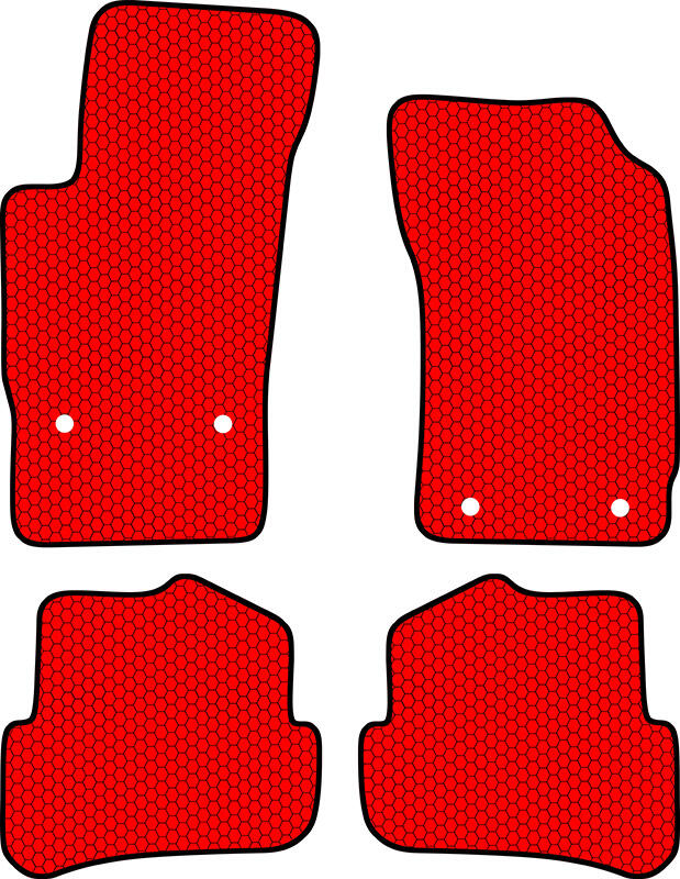 Купить запчасть SDS EXCLUSIVE - KSA11310RD Коврики в салон красные Audi A1 I Хэтчбек(3дв.) 2010- "EVA-style"