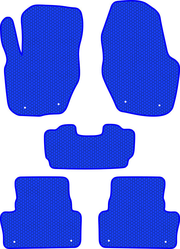 Купить запчасть SDS EXCLUSIVE - KSV10408BL Коврики в салон синие Volvo XC60 I Внедорожник(5дв.) 2008- "EVA-style"