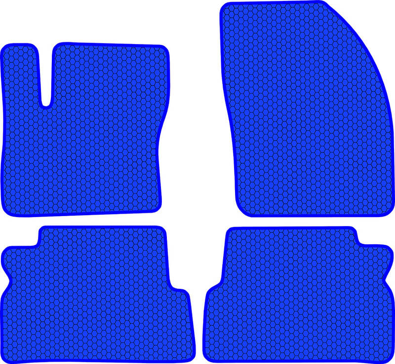 Купить запчасть SDS EXCLUSIVE - KSF31603BL Коврики в салон синие Ford C-МАХ I Минивэн(5дв.) 2003-2010 "EVA-style"