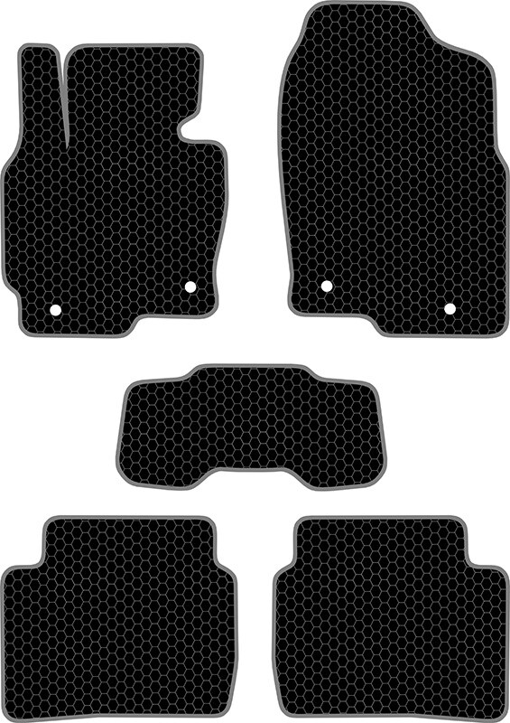 Купить запчасть SDS EXCLUSIVE - KSM22011BK Коврики в салон черные Mazda CX5 crossover 2011- "EVA-style"