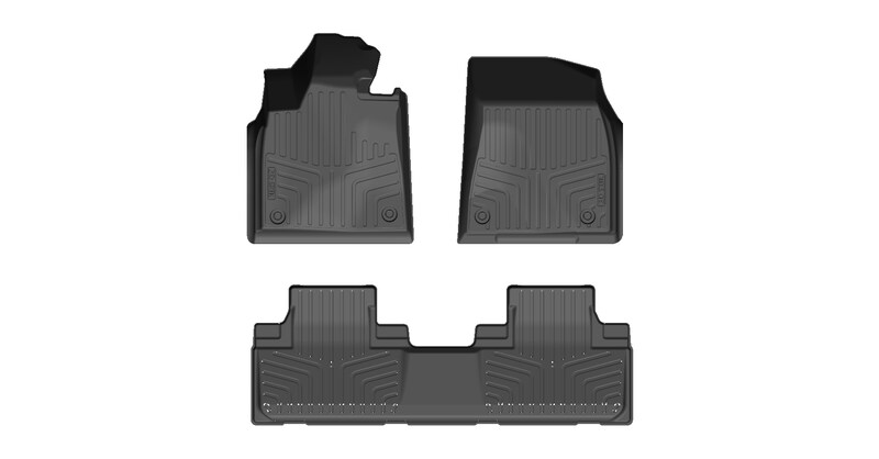 Купить запчасть SRTK - 3DLERX15G08003 Коврики резиновые в салон 3D LUX для Lexus RX (2015-)
