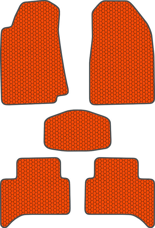 Купить запчасть SDS EXCLUSIVE - KSC32612OR Коврики в салон оранжевые Chevrolet Trailblazer II Внедорожник(5дв.) 2012- "EVA-style"