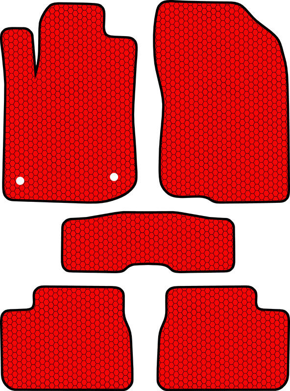 Купить запчасть SDS EXCLUSIVE - KSP11612RD Коврики в салон красные Peugeot 208 - Хэтчбек(5дв.) 2012- "EVA-style"