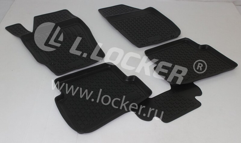 Купить запчасть L.LOCKER - 0216010301 Коврики для салона L.Locker для Skoda Fabia