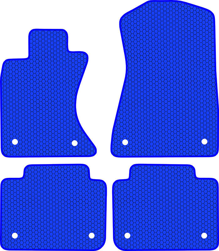 Купить запчасть SDS EXCLUSIVE - KSL20817BL Коврики в салон синие Lexus GS IV Седан 2012- "EVA-style"