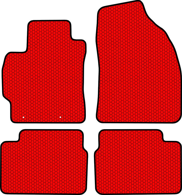 Купить запчасть SDS EXCLUSIVE - KST21107RD Коврики в салон красные Toyota Corolla X (E140) Седан 2007-2010 "EVA-style"