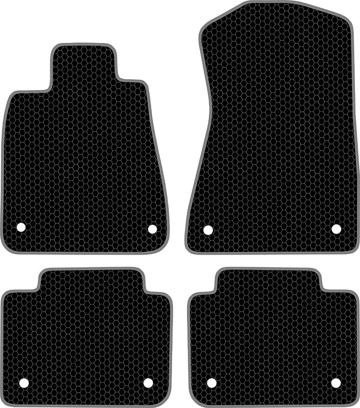 Купить запчасть SDS EXCLUSIVE - KSL20812BK Коврики в салон черные Lexus GS IV Седан 2012- "EVA-style"
