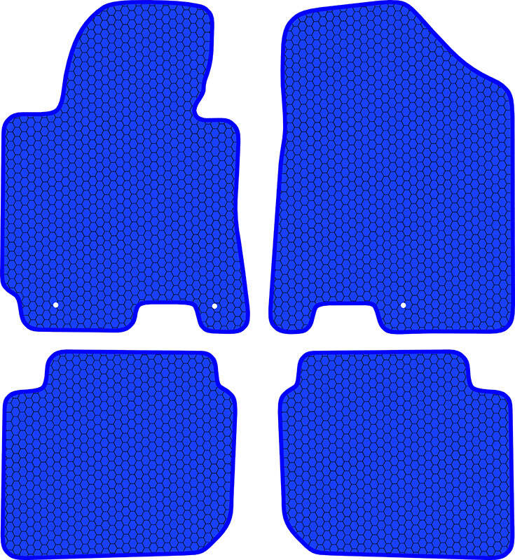 Купить запчасть SDS EXCLUSIVE - KSK13612BL Коврики в салон синие Kia Cerato III Седан 2012- "EVA-style"
