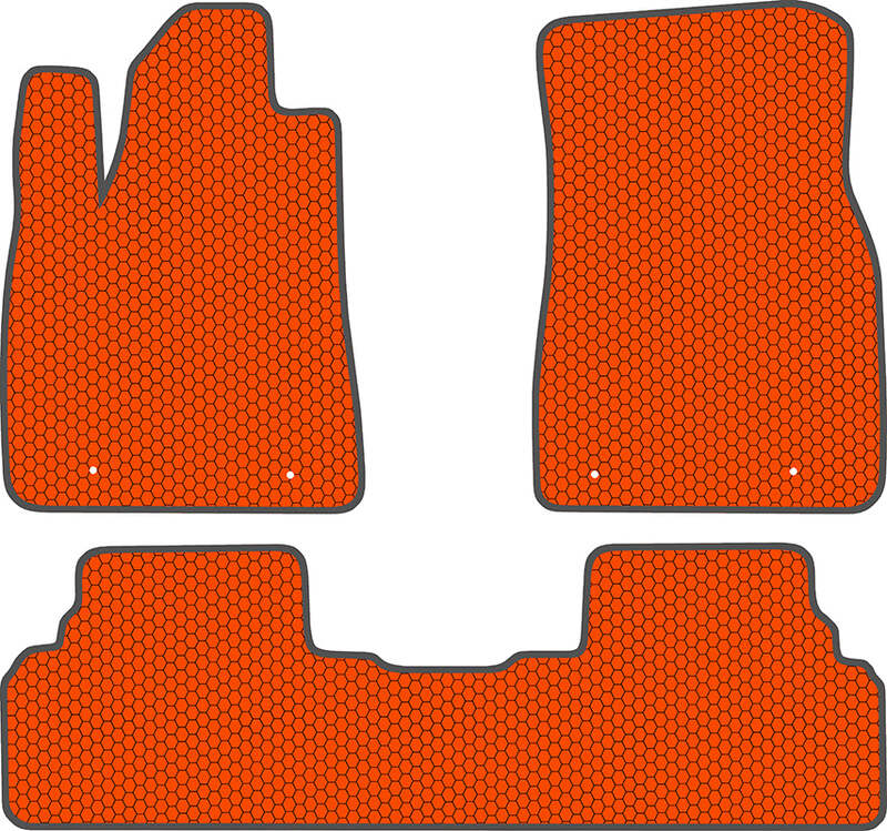 Купить запчасть SDS EXCLUSIVE - KSL20210OR Коврики в салон оранжевые Lexus RХ III Внедорожник(5дв.) 2010-2015 "EVA-style"