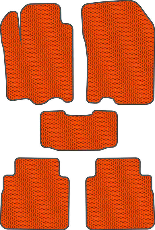 Купить запчасть SDS EXCLUSIVE - KSS51713OR Коврики в салон оранжевые Suzuki SХ4 II Внедорожник(5дв.) 2013- "EVA-style"
