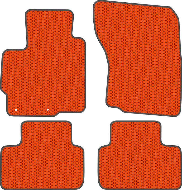 Купить запчасть SDS EXCLUSIVE - KSM42210OR Коврики в салон оранжевые Mitsubishi ASX I Внедорожник(5дв.) 2010- "EVA-style"