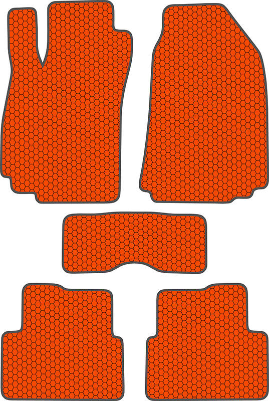 Купить запчасть SDS EXCLUSIVE - KSC32512OR Коврики в салон оранжевые Chevrolet Cobalt - Седан 2012- "EVA-style"