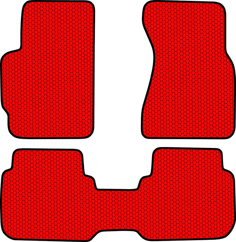 Купить запчасть SDS EXCLUSIVE - KSH11102RD Коврики в салон красные Honda CR-V II Внедорожник(5дв.) 2002-2006 "EVA-style"