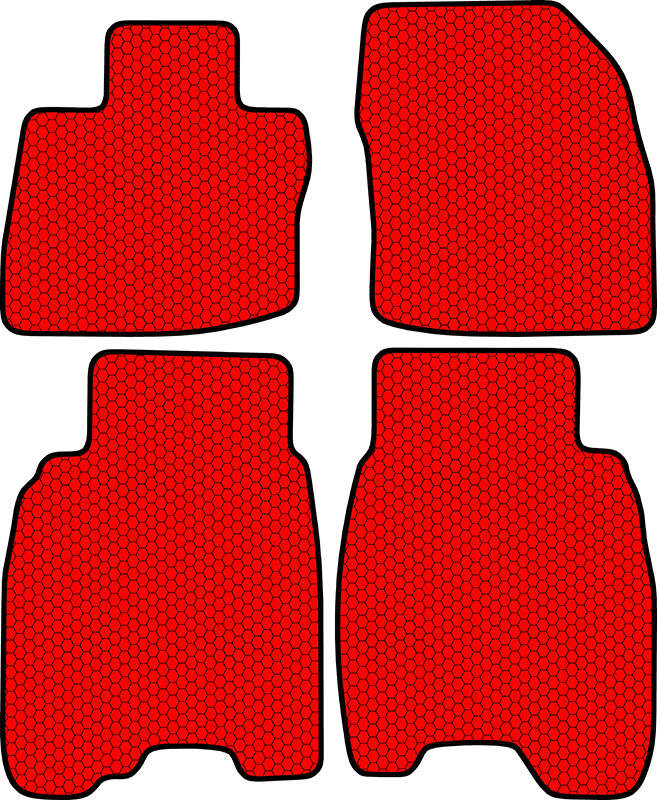 Купить запчасть SDS EXCLUSIVE - KSH10306RD Коврики в салон красные Honda Civic VIII Хэтчбек(5дв.) 2006-2011 "EVA-style"