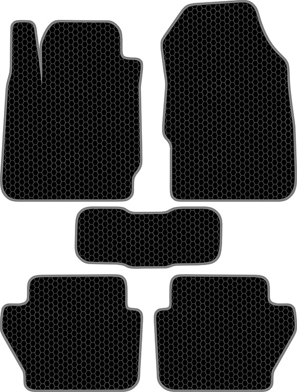 Купить запчасть SDS EXCLUSIVE - KSF30409BK Коврики в салон черные Ford Fiesta VI Хэтчбек(5дв.) 2009- "EVA-style"
