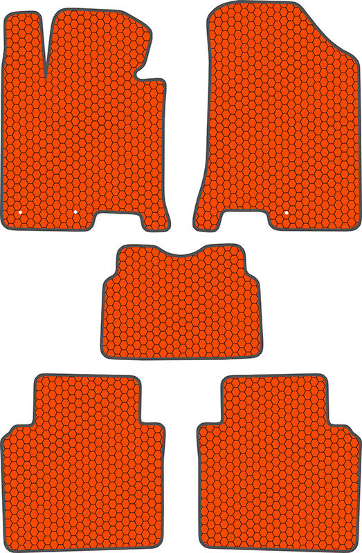 Купить запчасть SDS EXCLUSIVE - KSH23111OR Коврики в салон оранжевые Hyundai i40 - Седан 2011- "EVA-style"