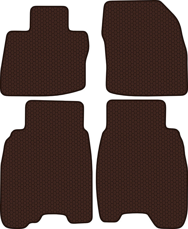 Купить запчасть SDS EXCLUSIVE - KSH10306BR Коврики в салон коричневые Honda Civic VIII Хэтчбек(5дв.) 2006-2011 "EVA-style"