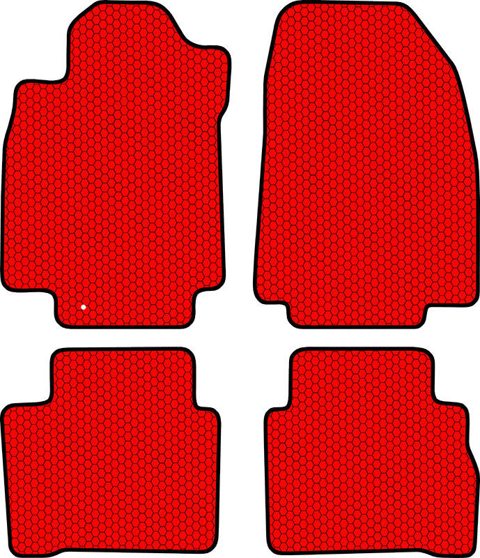 Купить запчасть SDS EXCLUSIVE - KSN11604RD Коврики в салон красные Nissan Tiida I (C11) Седан 2004-2014 "EVA-style"