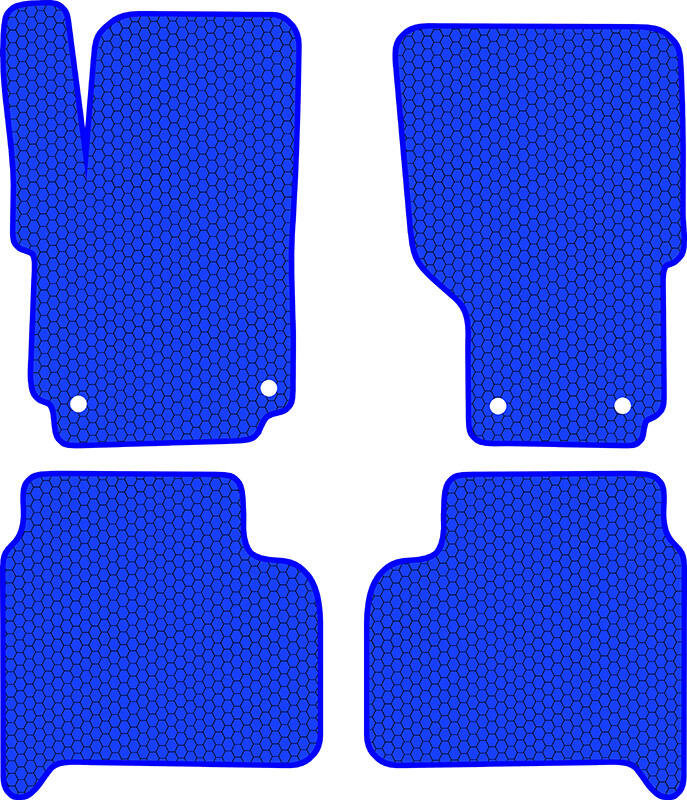 Купить запчасть SDS EXCLUSIVE - KSV23309BL Коврики в салон синие Volkswagen Amarok I Пикап(4дв.) 2009- "EVA-style"