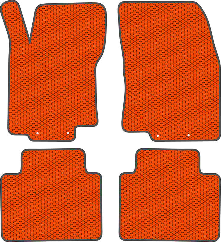Купить запчасть SDS EXCLUSIVE - KSN15114OR Коврики в салон оранжевые Nissan X-Trail III (T32) crossover 2014-"EVA-style"