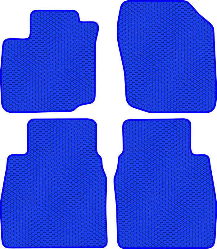 Купить запчасть SDS EXCLUSIVE - KSH12611BL Коврики в салон синие Honda Civic IX Хэтчбек(5дв.) 2011- "EVA-style"