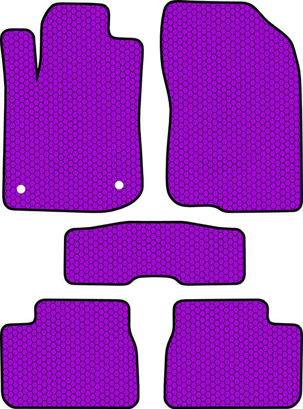 Купить запчасть SDS EXCLUSIVE - KSP11612PR Коврики в салон фиолетовые Peugeot 208 - Хэтчбек, 5дв. 2012- "EVA-style"