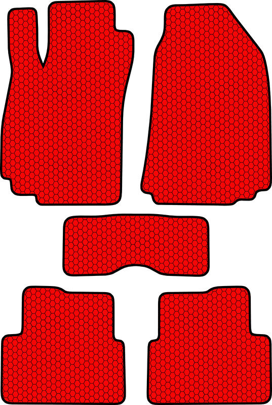 Купить запчасть SDS EXCLUSIVE - KSC32512RD Коврики в салон красные Chevrolet Cobalt - Седан 2012- "EVA-style"